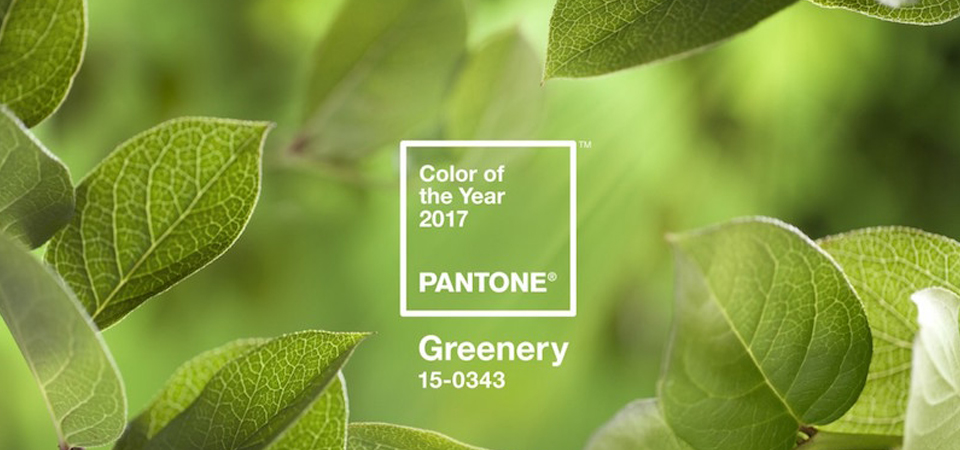 Il 2017 sarà “Greenery” e profumerà di primavera