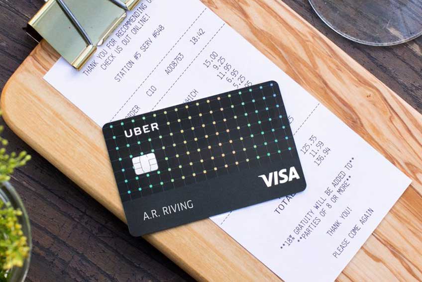 Uber lancia la sua carta di credito - Uber Visa Card
